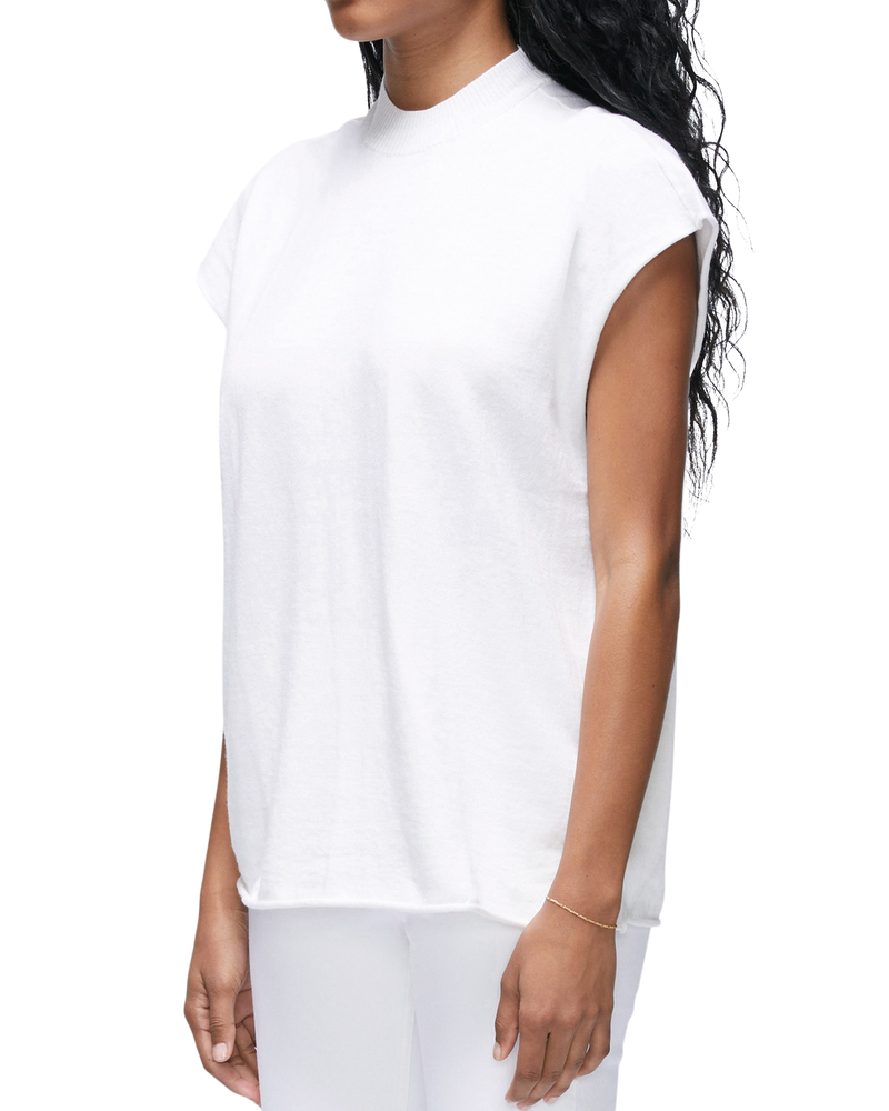 Unisex Muscle Tee in Ivory