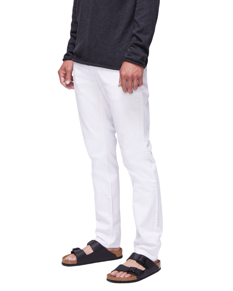 mens skinny slim jeans in white