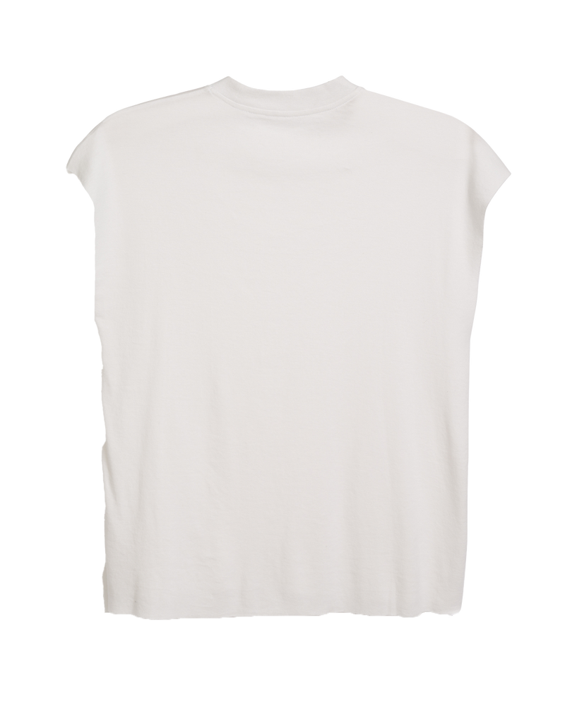 Muscle Tee in Vintage White