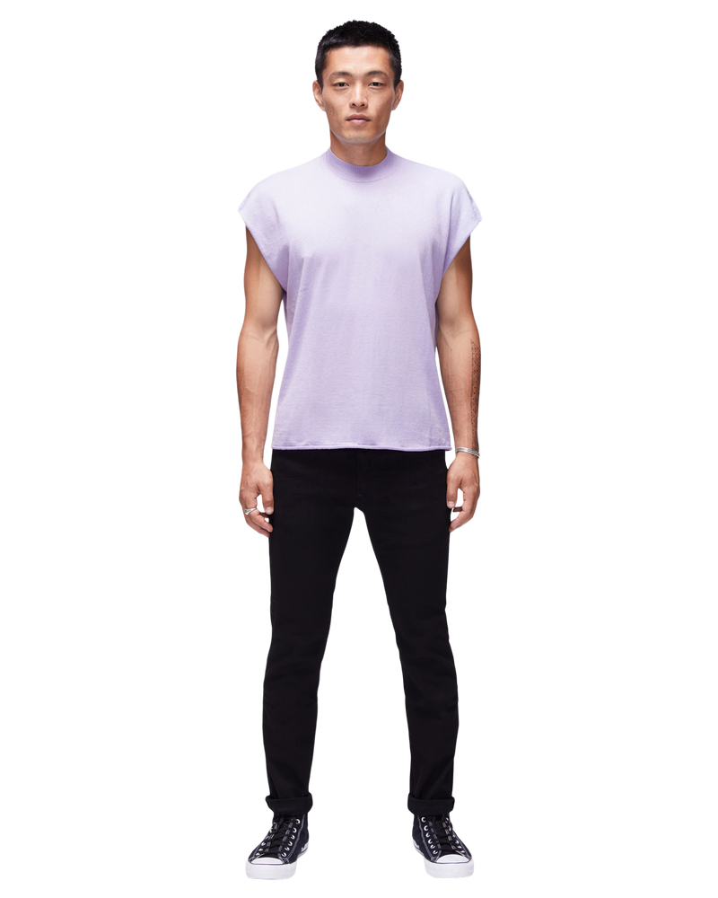unisex lilac muscle tee